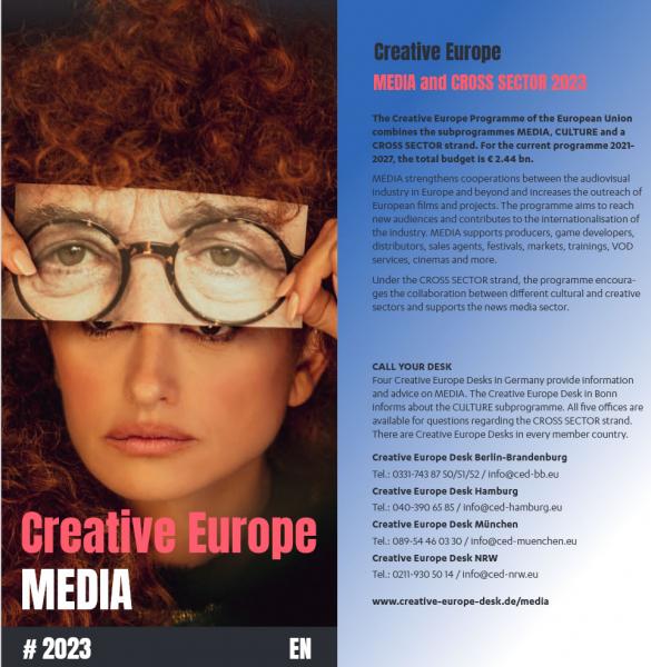 Creative Europe MEDIA Programme Flyer 2023 (pdf)