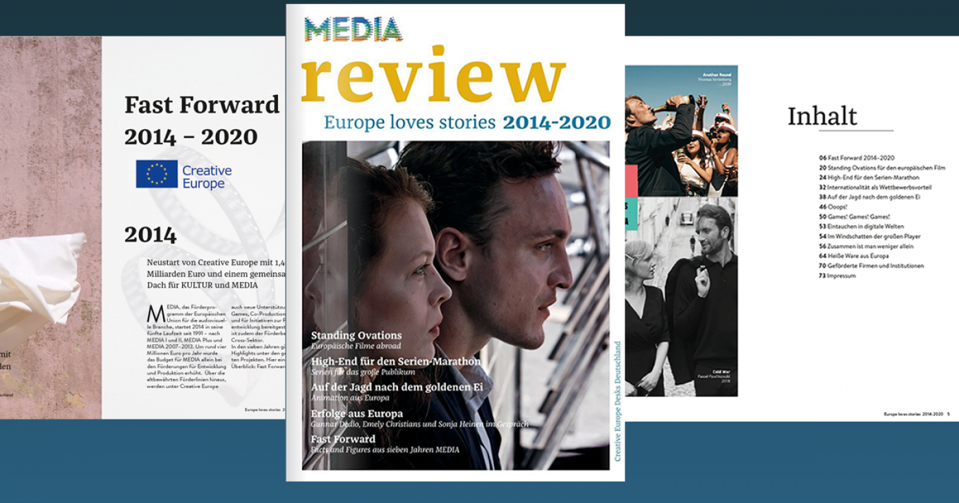 Creative Europe MEDIA review 2014 - 2020 als e-paper